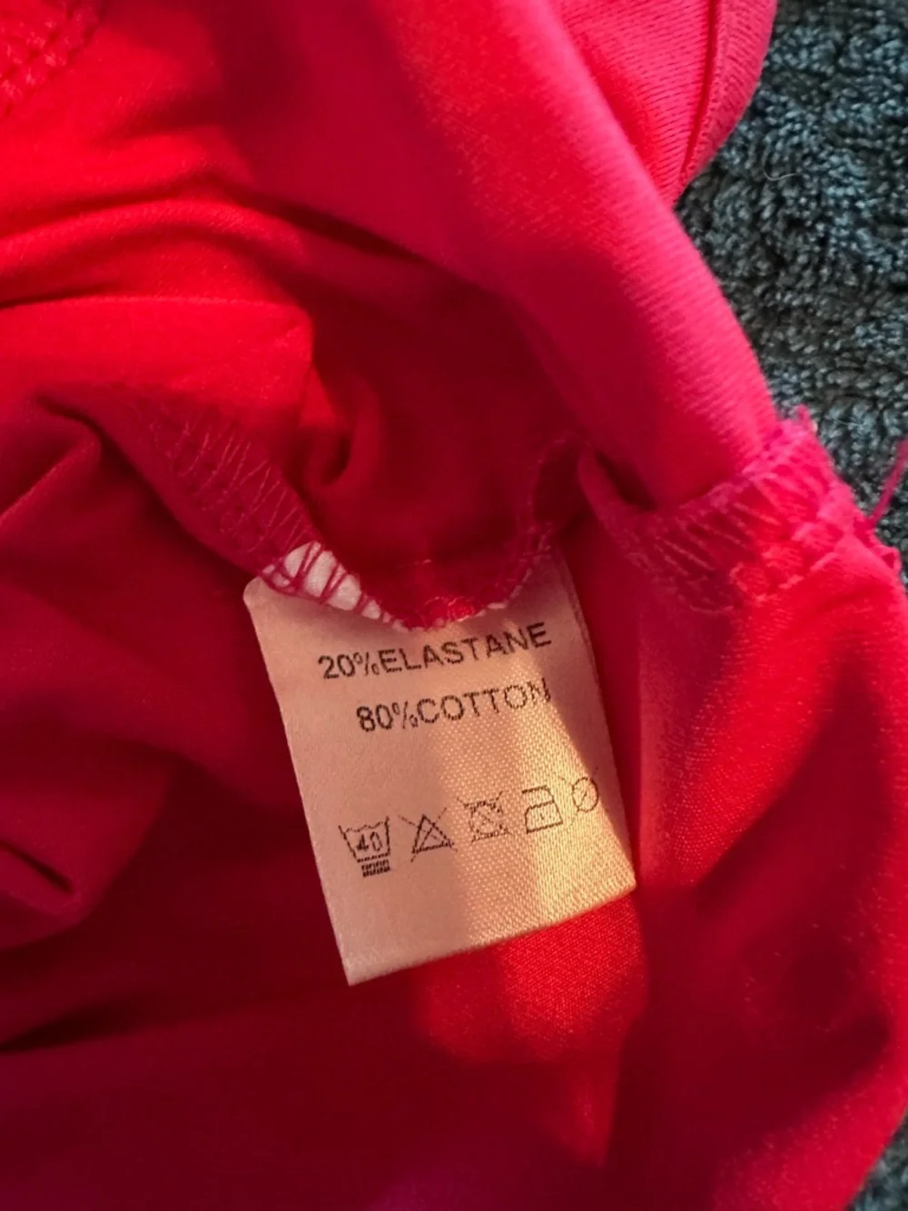 MICAS Hot Pink Racerback Bodysuit - Picture 4 of 5